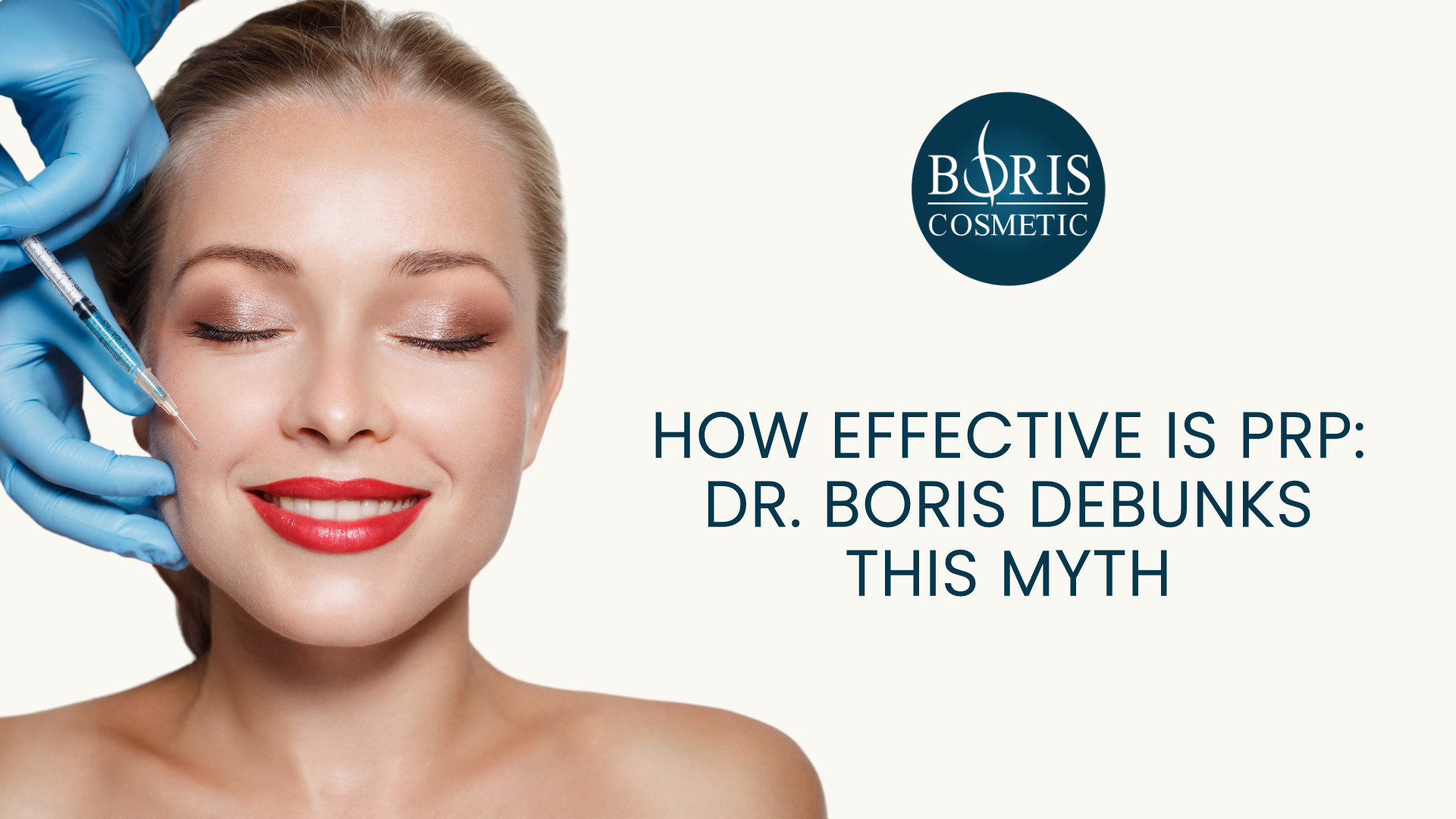 Is PRP Effective Myth Debunked Dr. Boris