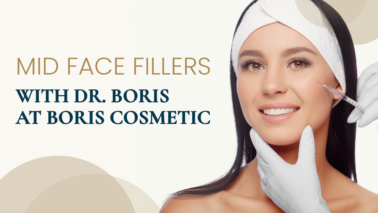 Mid Face Fillers with dr. Boris at Boris Cosmetic